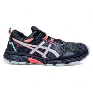 Asics Gel-Venture 8 Running Shoes Black Blue Pink 1012A708 Women's Size 7